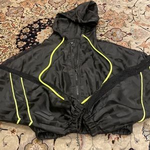 Cropped jacket from lf
